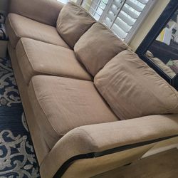 Comfy Couch Perfect For Game Room Or Man Cave