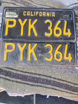 License plates