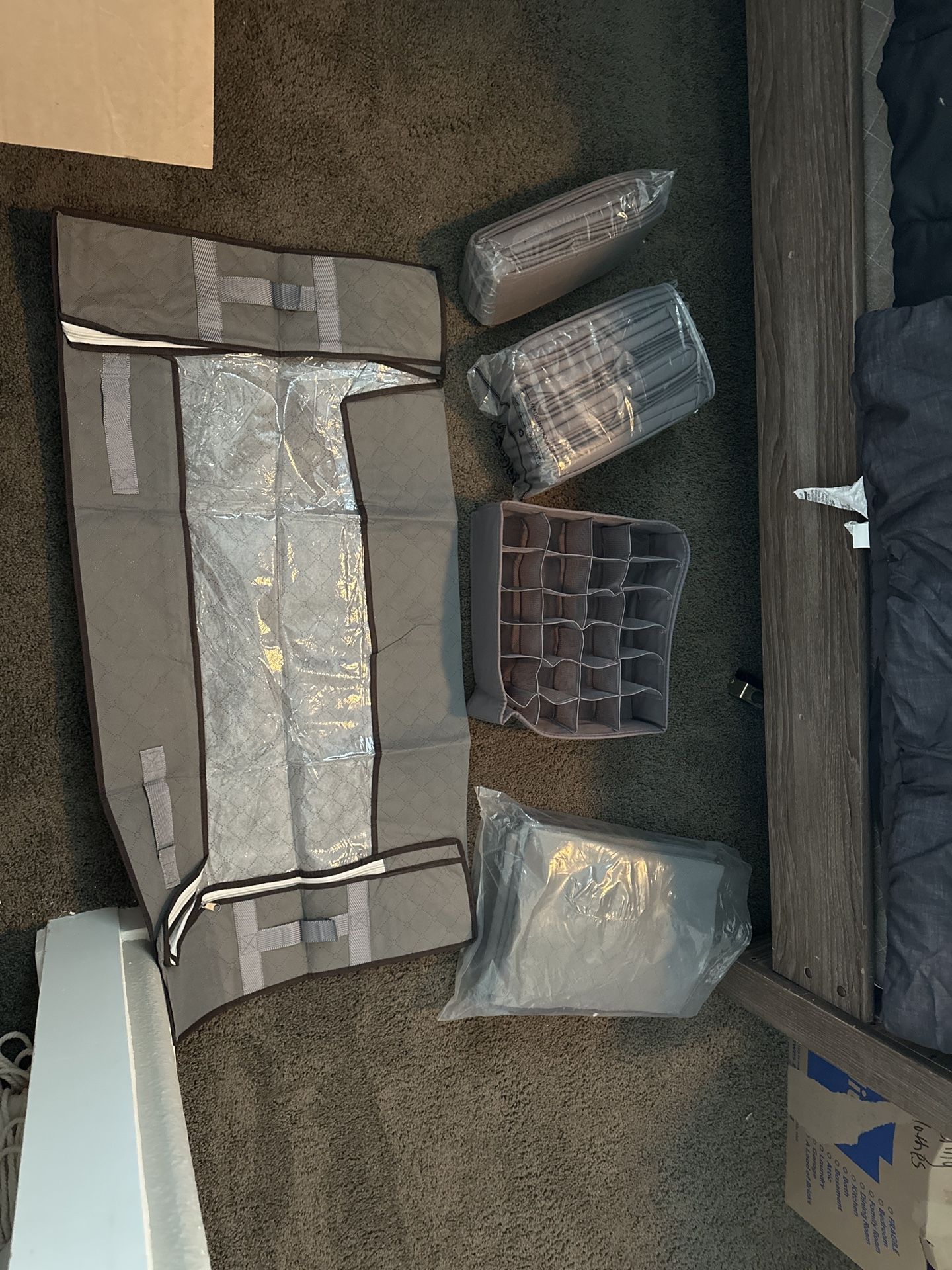 Under bed And Drawer Organization