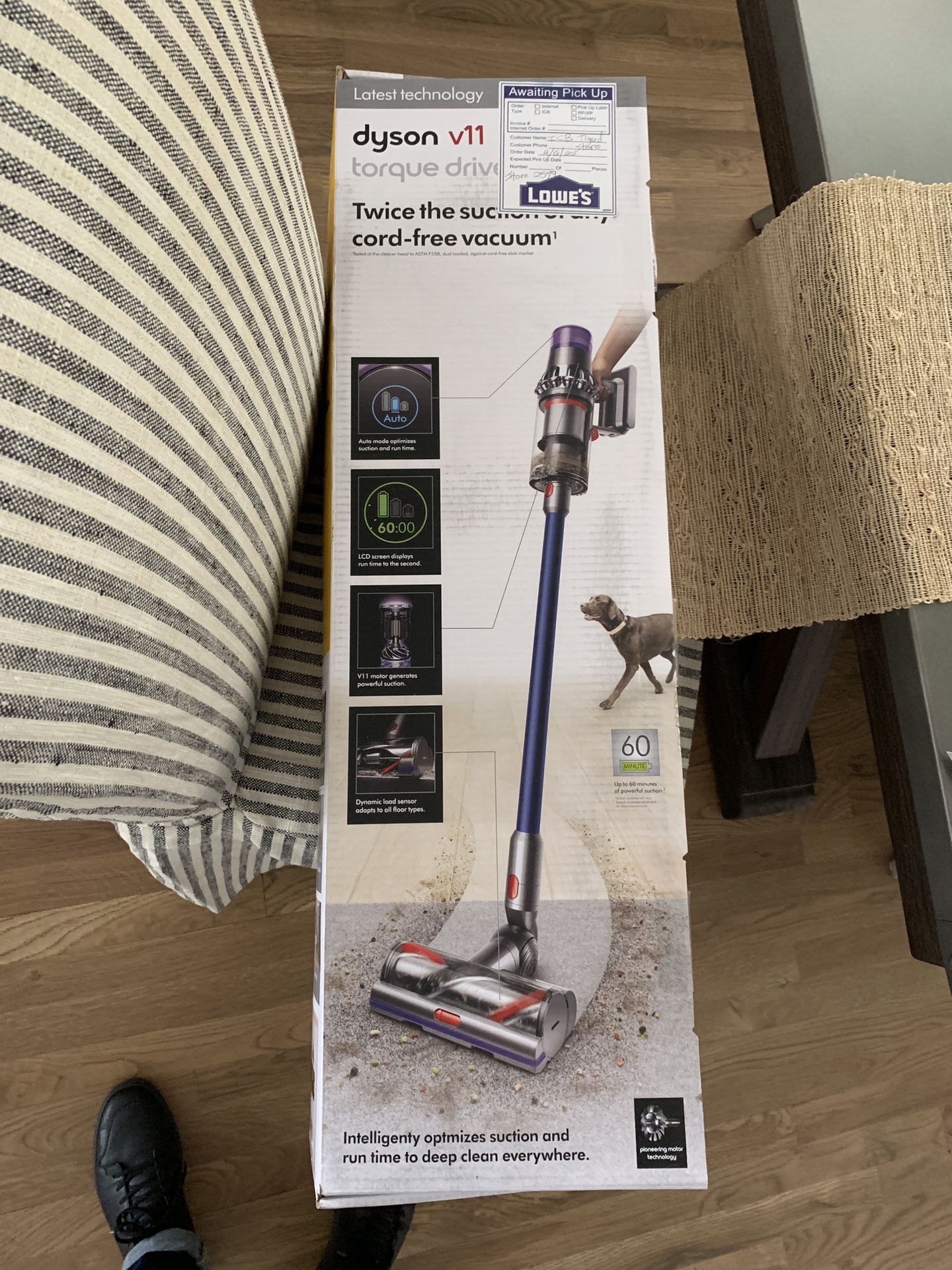 New in box Dyson v11 torque drive cordless vacuum