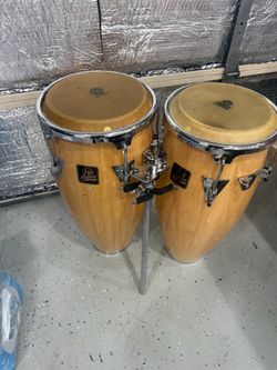 Latin Percussion ,congas,bongos, long light congas