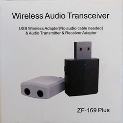 WIRELESS AUDIO TRANSMITTER/RECEIVER