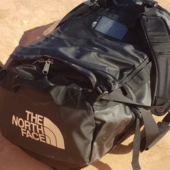 North Face Waterproof  Duffle Back Pack 