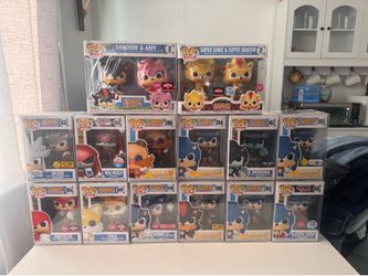 Sonic Funko Pop Lot