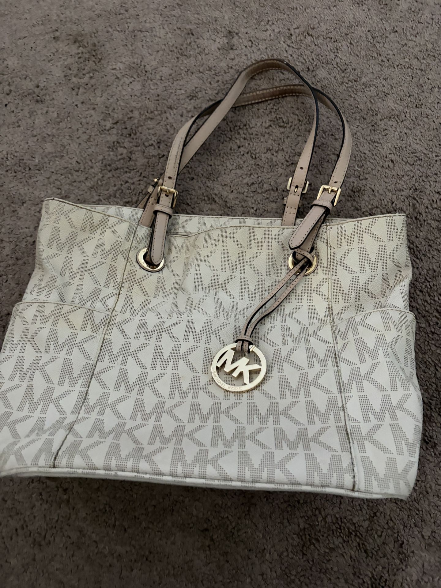 White Michael Kors Purse