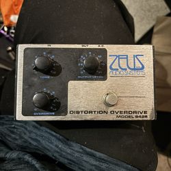 Vintage Zeus Audio Systems Distortion Overdrive 