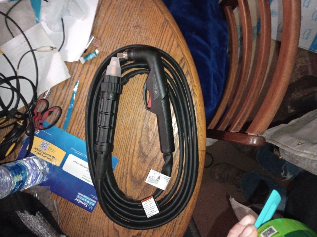 Plasma Torch and Ground Clamp