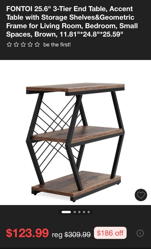 End Table/ Mesa De Lado