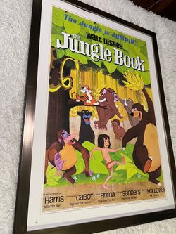 Disney’s Original Classic 1967 The Jungle Book movie poster