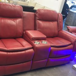 Sofa And Loveseat Recliners. Brand New, Ask For Price, Downpyment $53