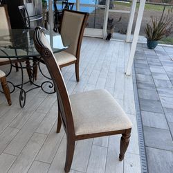 Dining set with 4 chairs