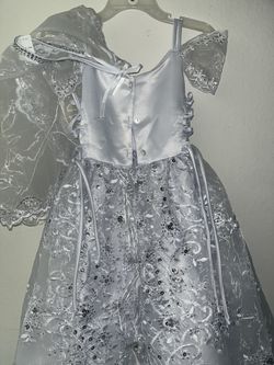 Baptism White Toddler Dress