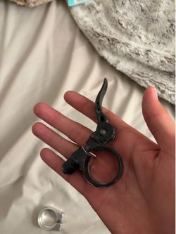 Black seat clamp 31.8mm