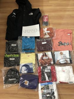 Supreme Lot (Shirts, Jacket, Beanie)