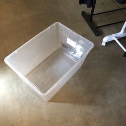 Sterlite Tote Bin W/ O Lid