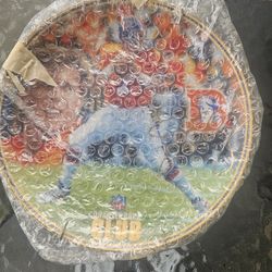NFL collectable plate