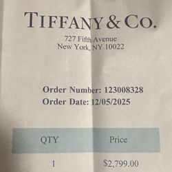Tiffany And Co Item 