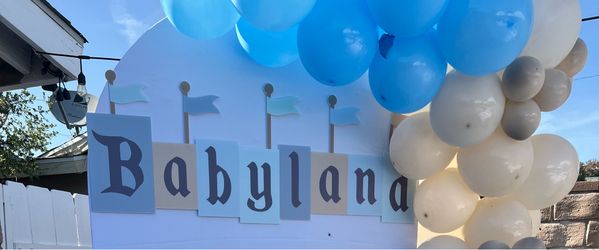 Babyland BackDrop Sign