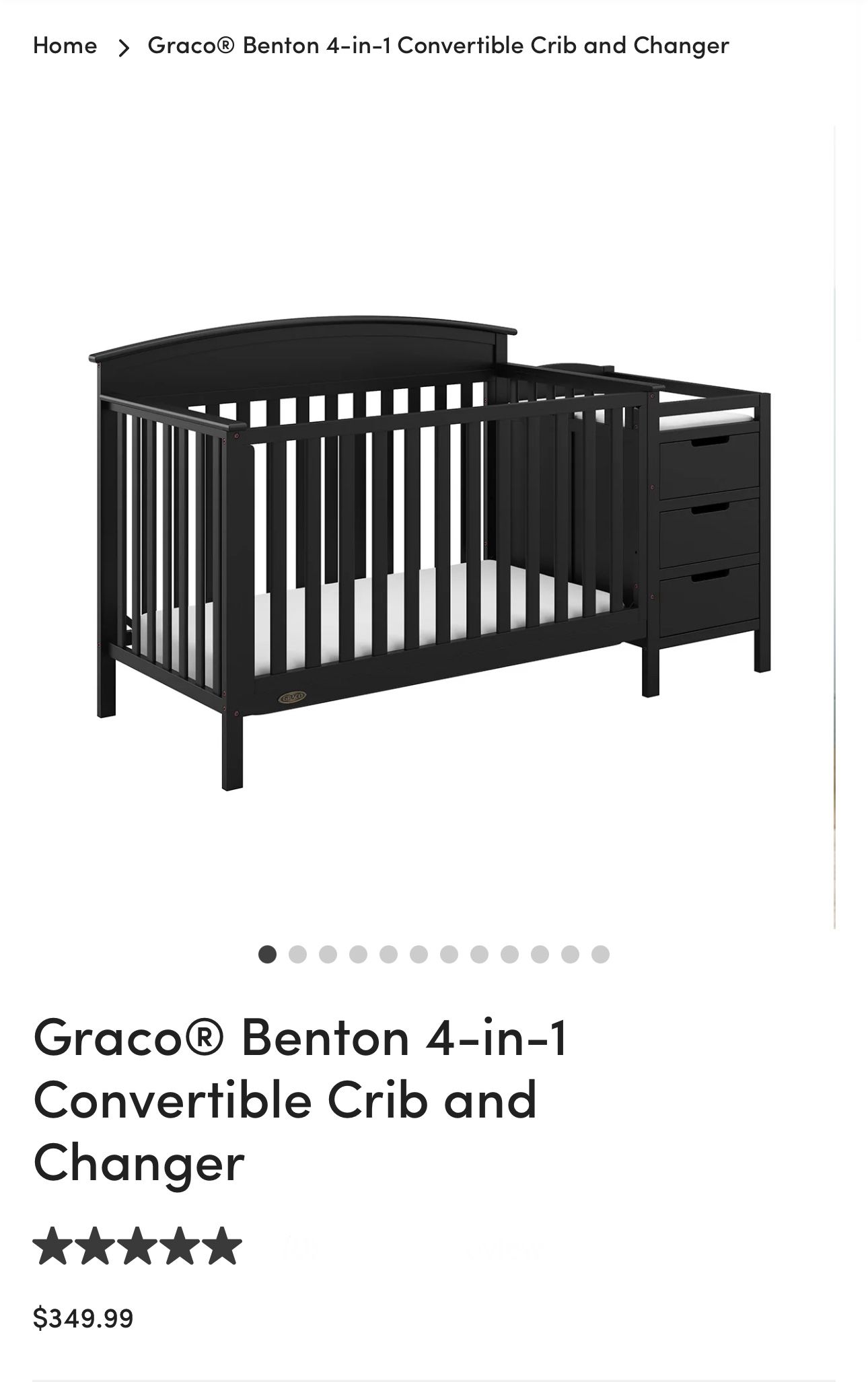 Brand New Crib In Box