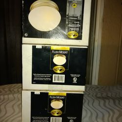 Flush Mount Fixtures By Hampton Bay $10 Each 