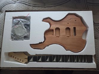 Diy guitar kit with hardware