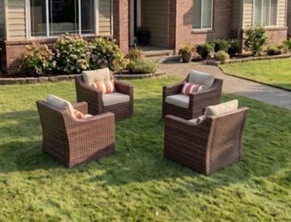 Patio chair set patio furniture patio club chairs outdoor chairs brand new outdoor patio furniture brand new in the box ✅☑️🆕