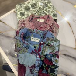 Long Sleeve Shirt Sizes L,M,M