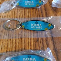 Kona Surfboard Keychains