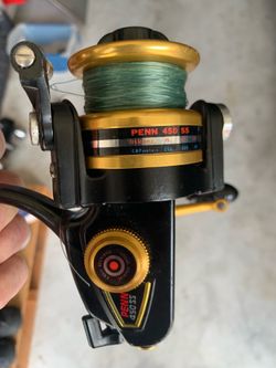 Penn 450 with Quantum XL 8’ rod