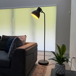 Floor lamp, dark gray, excellent condition