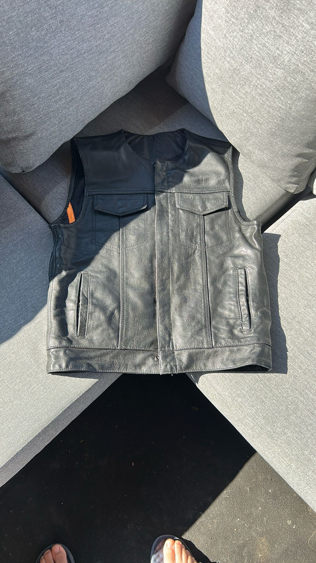 Milwaukee Leather Motorcycle Vest (L)