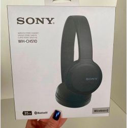 Sony WH-CH510 Black Wireless Stereo Headphones