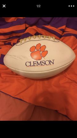 Clemson Autograph Football *Price Reduced*