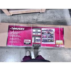 Husky 77" x 24" x 78" 4-Tier Heavy-Duty Storage Rack