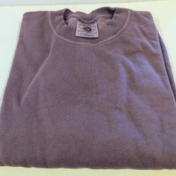 Women's Plum Long Sleeve Sweatshirt--Size Large