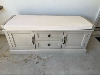 Entryway Bench With Storage