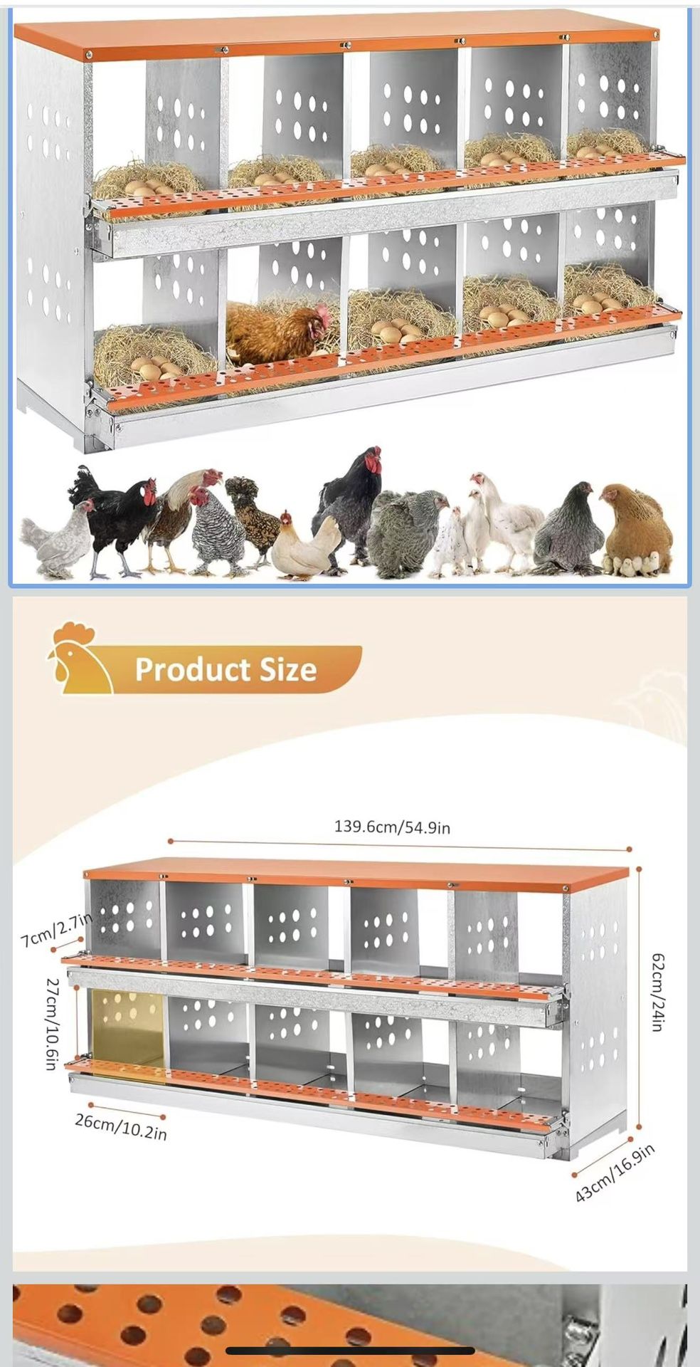 Nesting Boxes for Chickens