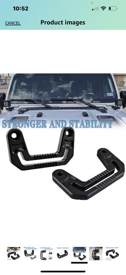 KANGIKX Wrangler JL Light Bar Mount JL/JLU Light Mounting Brackets Thumbnail