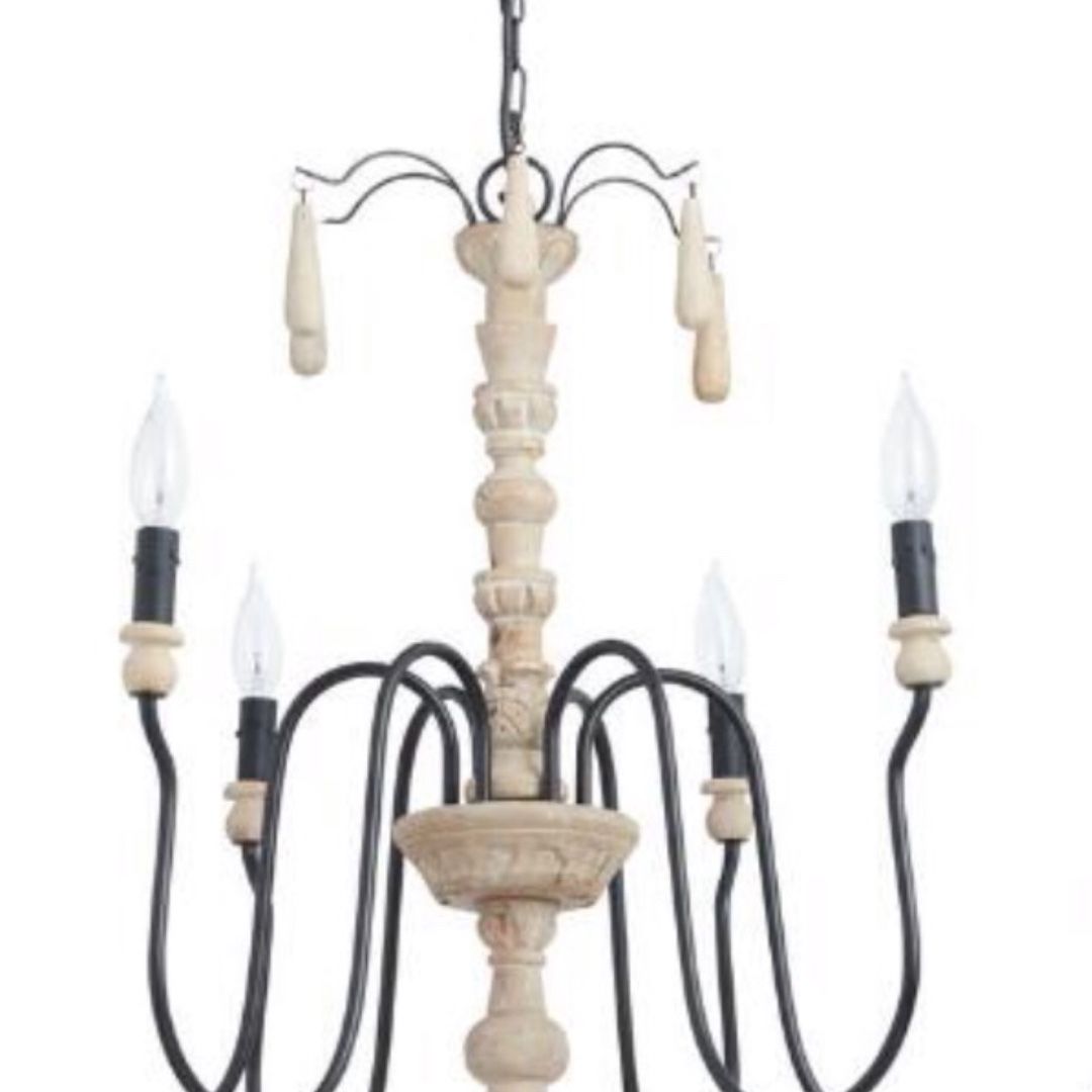 Corinne French Wire Chandelier!!!