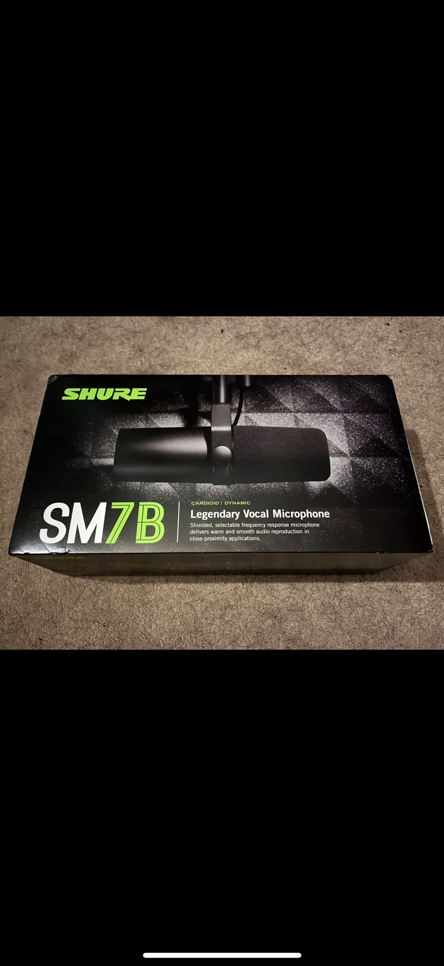Shure SM7B Cardioid Dynamic Vocal Broadcast Microphone New Sealed SELL/TRADE