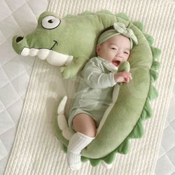 Crocodile baby body pillow  