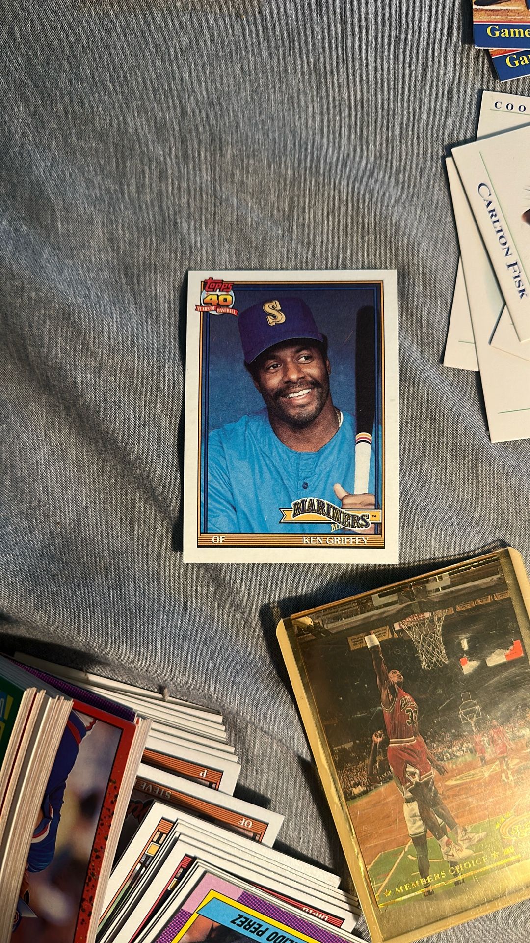 Ken Griffey Topps 40