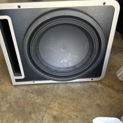 Alpine Type R 12 Inch Subwoofer With Box