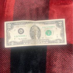2003 2 Dollar Bill