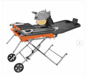 15 Amp 10 in. Wet Tile Saw with Portable Stand