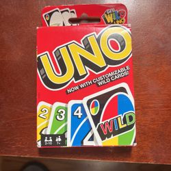 Uno With Custom Cards - Unopened 