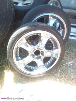 18 inch chrome rims