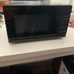 Microwave Brand : Sharp (Black)