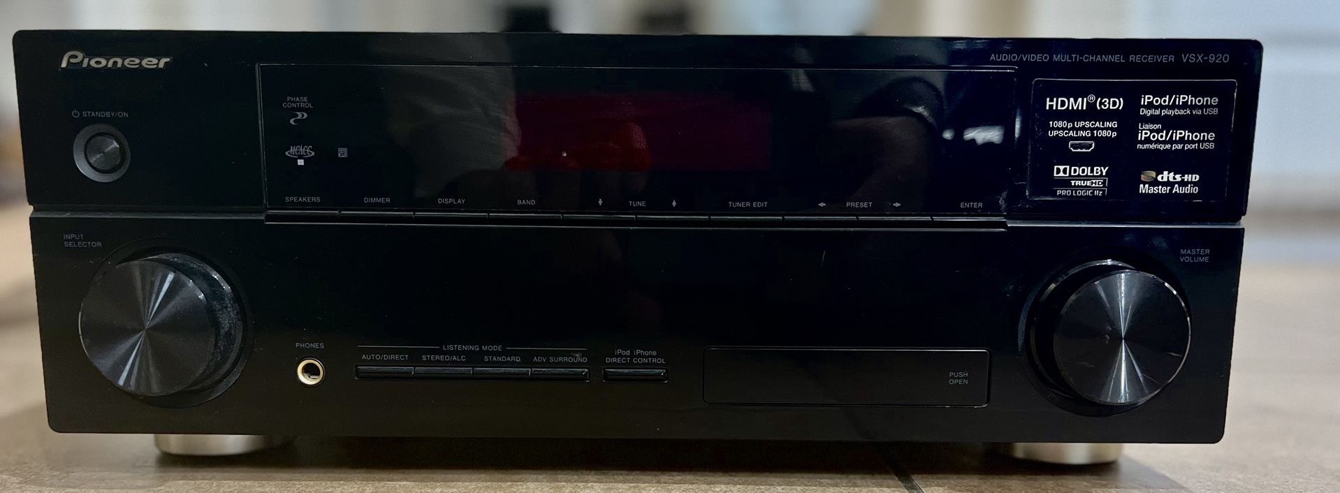 Pioneer VSX-920 - 7.1  Surround Sound Receiver