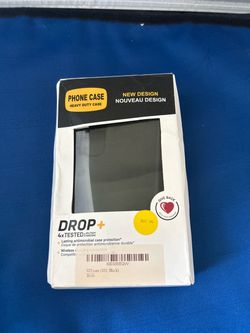 heavy-duty black phone case packaged for a Samsung Galaxy S22.